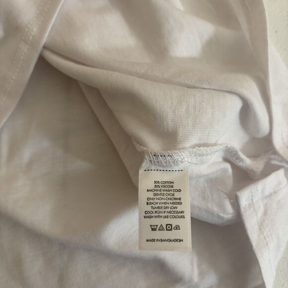 Miss to Mrs T-Shirt Women's 3XL White #Engaged Short Sleeve Graphic Tee - Picture 8 of 10